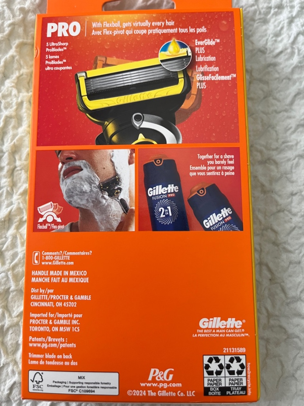 NWT Gillette Fusion 5 Proglide Razor - Picture 6 of 8